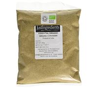 JustIngredients Essentials Organic Coriander Ground, 250 g - Pack of 2