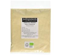 JustIngredients Essentials Organic Garlic Granules, 100 g - Pack of 5
