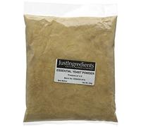 JustIngredients Essentials Yeast Powder, 250 g - Pack of 3