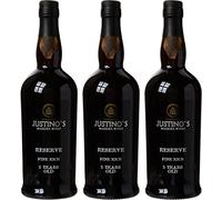 Justino`s Reserve 5 Years Old Fine Rich Non Vintage Wine 75 cl (Case of 3)
