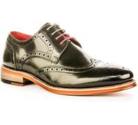 JUSTINREESS ENGLAND Dover Men's A-Green Wooden Effect Derby Sh Shoes (Green, UK 8)