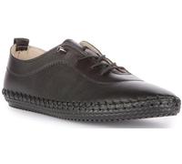 JUSTINREESS ENGLAND Lexi 2 Women's Metal Cap Slip On All Day Work Shoes (Black, UK 6)
