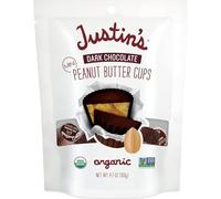 Justin's Nut Butter Mini Peanut Butter Cups, Dark Chocolate, 4.7 Ounce