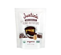 Justin's Nut Butter Mini Peanut Butter Cups, Dark Chocolate, 4.7 Ounce