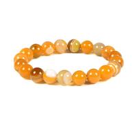 Justinstones Gem Semi Precious Gemstone 10mm Round Beads Stretch Bracelet 7 Inch Unisex, 10MM, Stone, no gemstone
