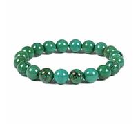 Justinstones Gem Semi Precious Gemstone 10mm Round Beads Stretch Bracelet 7 Inch Unisex, 10MM, Stone, no gemstone