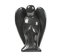 Justinstones Gemstone Carved Haema Peace Guardian Angel Healing Statue 5 cm