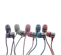 JustJamz Bulk Earbuds Jelly Matte | 100 Pack of Colorful in-Ear Earbuds | Stereo Sound & Silicone Earbud Tips | 3.5mm Stereo Multi-Color Bulk Earphones | for Schools, Kids, Classrooms & Libraries