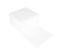 Justlife Disposable Biodegradable Non-Woven White Towels - 100% Natural Viscose Fibre - Salon, Barbershop, Spa Use - Pack of 50