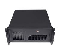 JUSTOP 4U 500 V2 Rackmount Server Case 500mm Deep ATX/Micro ATX/Mini ITX Chasis, 2x USB 2x 5.25” External Bay Lockable, 1x 120mm Fan Included
