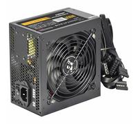JUSTOP Black 650W PSU, ATX Switching Power Supply, Computer Desktop PC, With 120mm Fan, 8-Pin 12V, 6+2 Pin PCI-E, 6x SATA (650W)