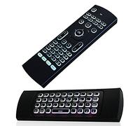 JUSTOP F40 Mini Wireless Keyboard Air Mouse LED Backlit 3D Fly Controller Built In Gyro Sensors For Android Boxes, HTPCs, Smart TVs, Rasberry Pi, Laptops, Presentation Etc