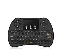 JUSTOP Q3 Wireless Handheld Keyboard With Touchpad Ultra Portable And Rechargeable Includes 2.4Ghz USB Nano Receiver Dongle Best For PCs, Laptops, Android Boxes, PS3, XBox 360, Rasberry Pi Etc.