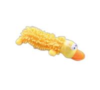 JUSTPRETTYCHIC Plush Garden Animal Dog Toys Set, Chew Resistant Fleece for Aggressive Chewers, Stress Relief & Teeth Grinding Aid, Frog & Hippo Shapes, Durable Pet Play Companion Duck