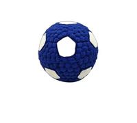 JUSTPRETTYCHIC Soft Latex Pet Ball Toy for Dogs, Squeaky Rugby Tennis Volleyball Football Basketball, Teeth Cleaning, Training & Play for Small to Large Breeds Football L