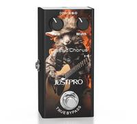 JUSTPRO Chorus Guitar Pedal, Classic Chorus Electric Guitar Effect Pedal Single Type DC 9V True Bypass