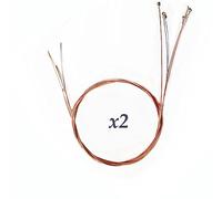 JUSTPRO Guitar Strings,Replacement Steel Strings Set Acoustic Guitar String Copper Alloy Wound,For 6 String Guitars (2-Pack) …