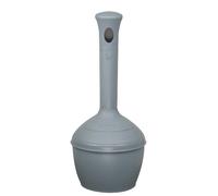 JUSTRITE 268501 Elite Smoker Cease Fire Butt Can Ships Unassembled Saving Shipping Costs. Polyethylene With Removable Galvanized Steel Liner Pail. Stainless Steel Perforated Snuffer. Quick Assembly With Snap-lock Closures. Free-standing. FM- and ADA-Approved. 4 Gallon/15L, Color: Cool gray