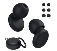 JUSTRVN Earplugs for Sleeping,Silicone Earplugs for Noise Reduction 30dB with Carrying Case,Hearing Protection Ear Plugs for Concert,Focus,Working,Studying&Sound Reduction