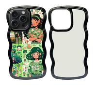 JUSTRY 5PCS Sublimation Blank Phone Case Cover Blank Printable Phone Case Compatible with iPhone 15 Pro Max, 6.7-Inch, DIY Heat Press Rubber Protective Case + Insert Matte Wholesale Pack Black