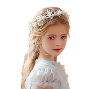 JUSTUSNX Bride Wedding Headpiece Pearl Hair Vines Gold Wedding Hair Piece Hair Accessories for women and Girls