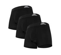 JustWears Active Mens Trunks, 3 Pack | Breathable Anti-Chafe Underwear with PouchTech™ Support | Moisture-Wicking MicroModal Air Cool Fabric | Seamless Sustainable Boxers for Men | Pants Gift