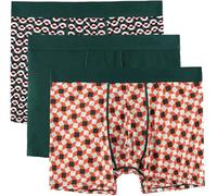 JustWears Boxer Briefs - Pack of 3 | Mens Boxer Shorts Premium Underwear |Anti Chafing No Ride Up Organic Underwear for Men | Perfect for Sports like Walking, Cycling & Running Multi