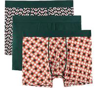 JustWears Boxer Briefs With Pouch - Pack of 3 | Mens Boxer Shorts | Premium Underwear |Anti Chafing No Ride Up Organic Underwear for Men | Perfect for Sports like Walking, Cycling & Running Multi