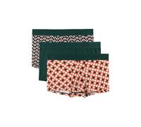 JustWears Trunks With Pouch - Pack of 3 | Anti Chafing | No Ride Up Organic Underwear for Men | Perfect for Everyday Wear or Sports like Walking, Cycling & Running Multi