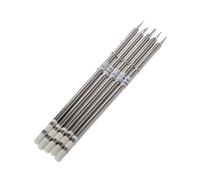 JUSTYINUO 5 Pcs T12 Series Solder Iron Tips Fit For Hakko FX951 Soldering Station FM-2027 2028 Welding skills