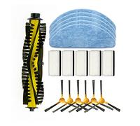 JUSTYINUO Side Brush Hepa Filter Mop Cloths Roller Brush Fit For Neatsvor X500 Robot Vacuum Cleaner Accessories Roller Brush Fit For Neatsvor X500 Vacuum cleaner parts (Color : MULTIcolor)