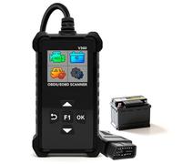 JUTA V360 OBD2 Scanner with Battery Analysis Universal Car Engine Fault Code Reader CAN Diagnostic Scan Tool for All OBD-II Protocol Cars