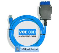 JUTA VOE OBD2 Diagnostic Adapter for Volvo Based on SPA CMA Platform 2016+ Replace 9513108 9513062 with USB to Ethernet Adapter Compatible with VIDA PC Software or Third-Party Software