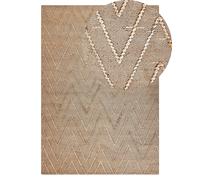 Rug DADAY Beige 140 x 200 cm Jute