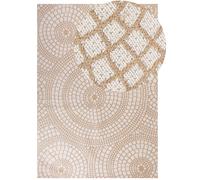 Rug ARIBA White Beige 160 x 230 cm Jute