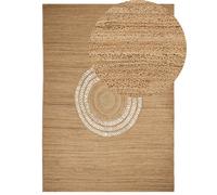 Jute Area Rug 160 x 230 cm Beige BOGAZOREN
