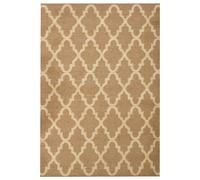 Jute Area Rug 160 x 230 cm Beige MERMER
