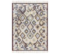 Beliani Rug Fener Multicolour 160 X 230 Cm Jute