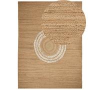 Jute Area Rug 300 x 400 cm Beige BOGAZOREN