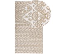 Jute Area Rug 80 x 150 cm Beige ATIMA