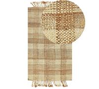 Rug BERISSA Beige 80 x 150 cm Jute