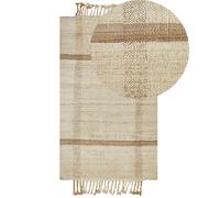 Jute Area Rug 80 x 150 cm Beige YELMEZ