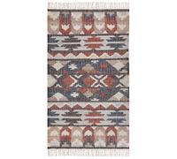 Beliani Rug Kalfa Multicolour 80 X 150 Cm Jute