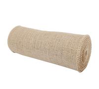 Jute Burlap Roll with Stitched Edges | Durable jute material, practical for crafts, versatile for decorations, cut to desired length