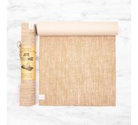 Myga Jute Yoga Mat - Non Slip Exercise Mat for Yoga, Pilates, Meditation and Fitness - Eco Friendly Yoga Mat for Men and Women - Ideal for Home, Gym & Travel - White