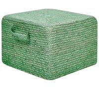 Pouffe DHADAR Jute Green