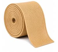 Jute Ribbon 10cm x 25m - Hessian Burlap Ribbon Roll for Wedding Decor, Floristry, Wreaths & Gift Wrapping