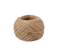 Jute Rope 30M/Roll Jute Rope 2-Strand Color DIY Handmade Craft Baking Decoration Packing Box Binding Twine Hemp