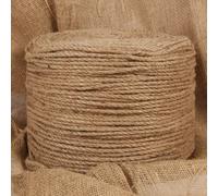 vidaXL Jute Rope 500 m Long 4 mm Thick