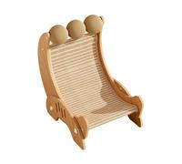 Jute Rope Cat Scratching Lounge Chair | hand-wrapped, multiple texture layers, claw grinding, resting spot, gift for cat owners